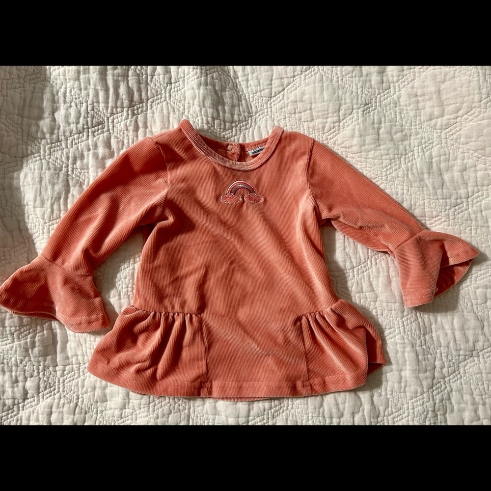 Girls size 12 month top
